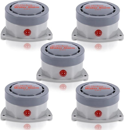 Detector fugas agua 110dB inalámbrico 5 unidades baño cocina