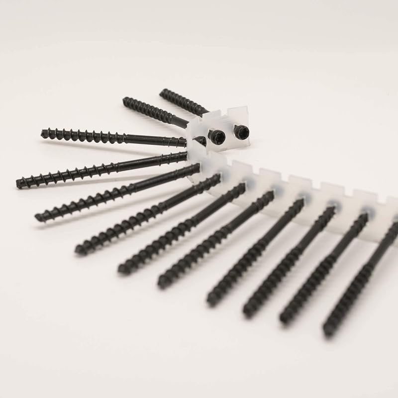 Tornillos cubierta acero inox 2-3/8 1000 ct