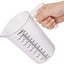 Jarra medidora plástico 32oz con 4 tazas para líquidos y aceite