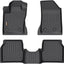 Alfombrillas TPE Jeep Compass 1ª2ª fila suelo negro