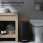 Cubo basura acero inox 2.6gal con tapa suave y pedal
