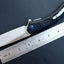 Cuchillo bolsillo D2 acero G10 mango clip EDC negro
