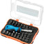 Set 38 Pzas Puntas Destornillador 1/4 Acero Cromo Vanadio