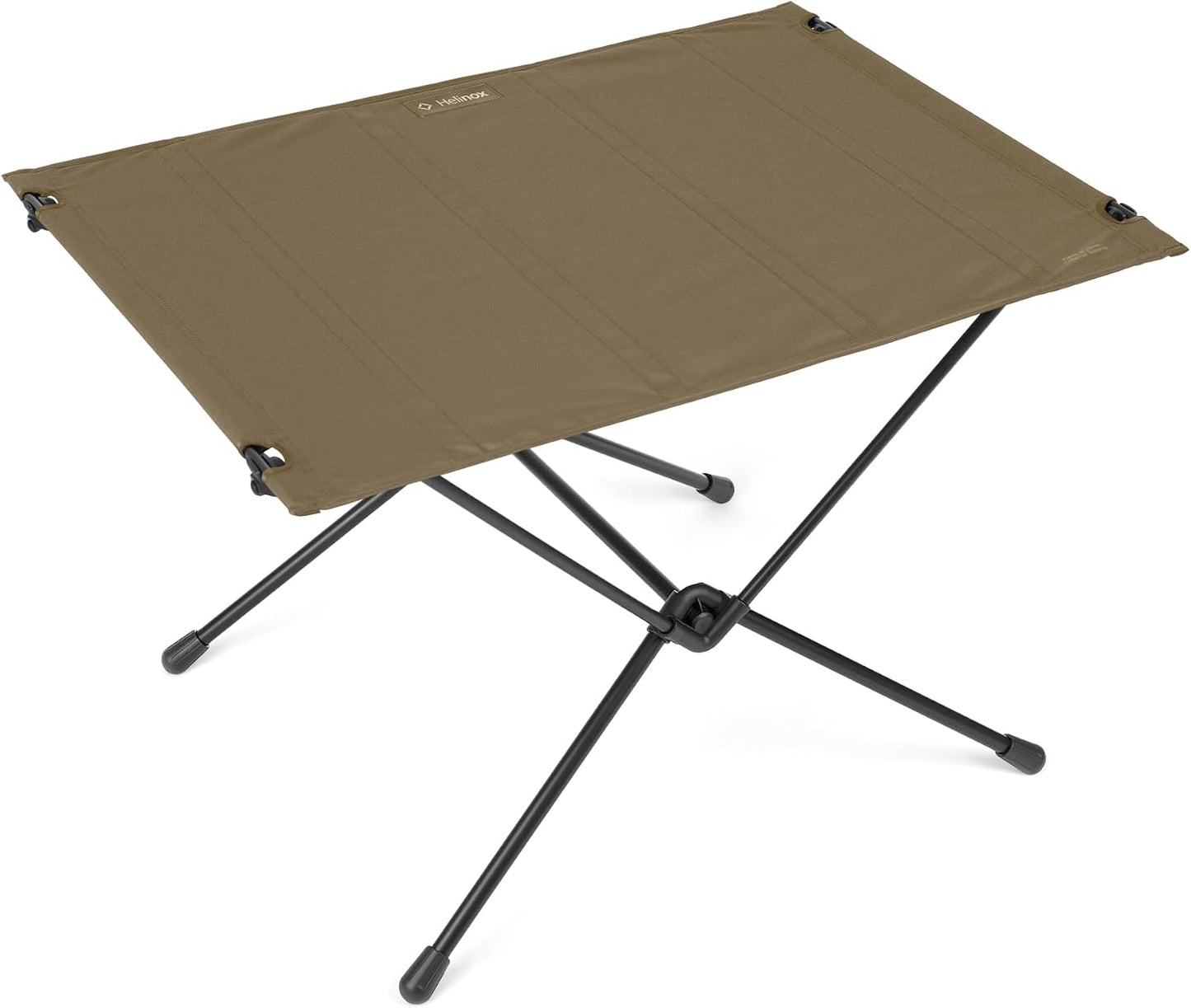 Mesa campamento exterior plegable 29.5x22.5pulg color marrón