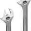 Set llaves ajustables 6 y 9 pulg 1-1/2pulg