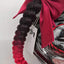 Casco coletas degradadas con rampa trenzas 24"