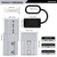 6 Pzas Conectores 50A 6AWG para Cabrestante Remolque Gris
