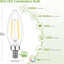 Bombilla LED E12 regulable 3W 5000K paquete 6
