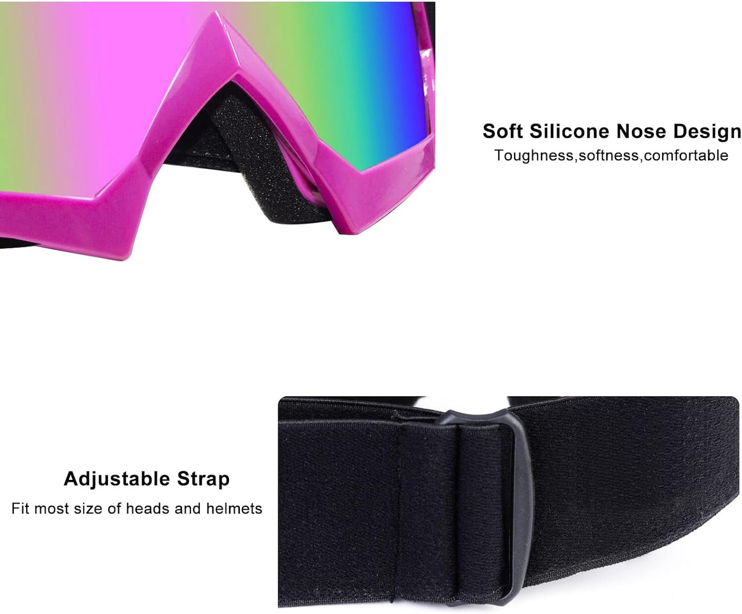 Gafas motocross para hombres mujeres y jóvenes MX