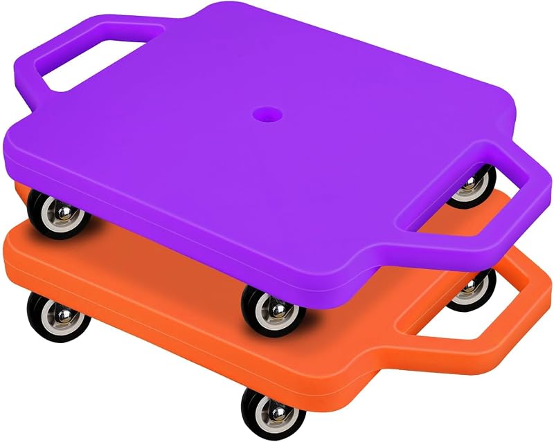 Tabla patinete deportivo con asas ruedas plástico colores