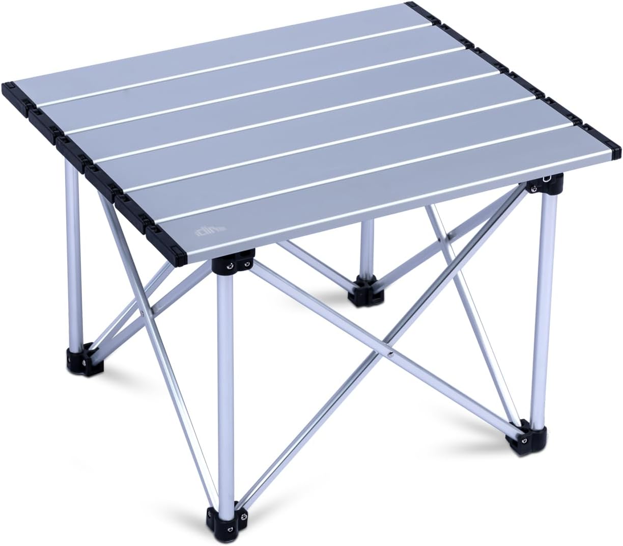 Mesa plegable camping compacta ultraligera bolsa transporte