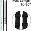 Eslinga 2 puntos ajustable con soportes QD 1.25pulg para riel