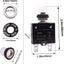 2 Disyuntores L1 30A 125/250V CA 50V CC con Botón Reinicio