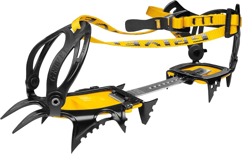 Crampones montañismo 12 puntos acero hielo terreno mixto CE