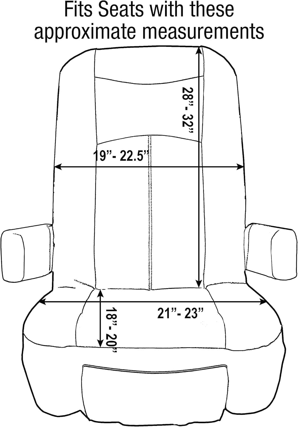 Fundas asiento autocaravana 2 Pzas cuero sintético clase A