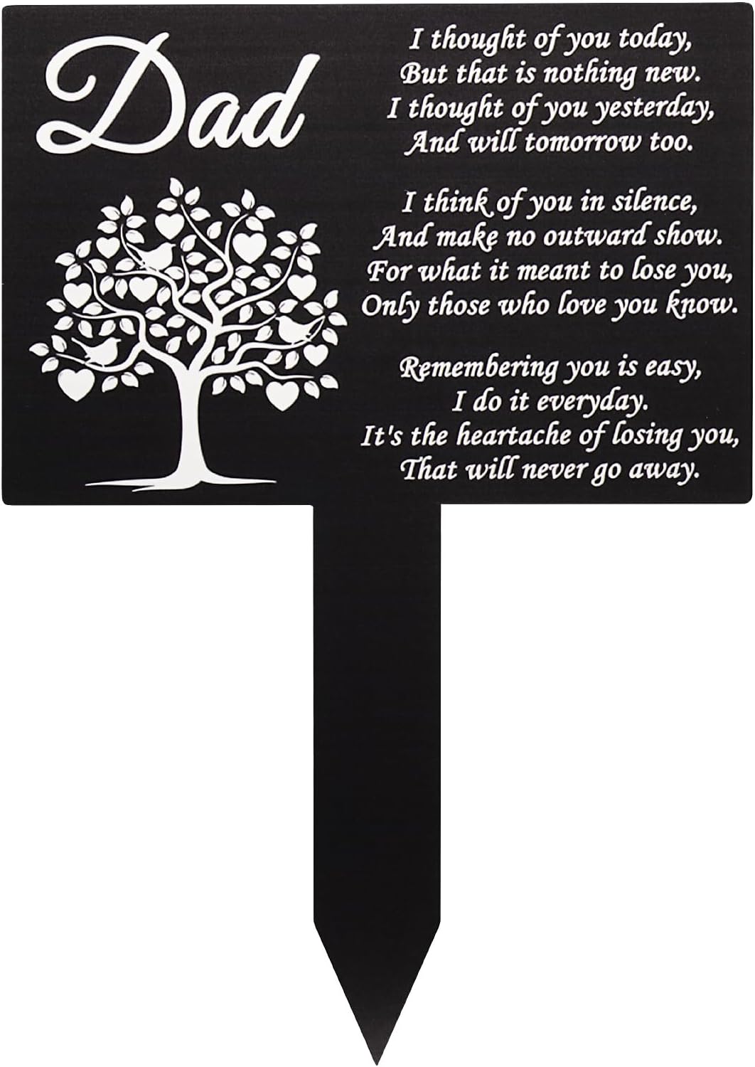 Estacas conmemorativas para cementerio impermeables