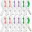 Pinzas toallas silla crucero 12pzas resistentes 3 colores