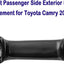 Manija puerta delantera derecha Toyota Camry negro