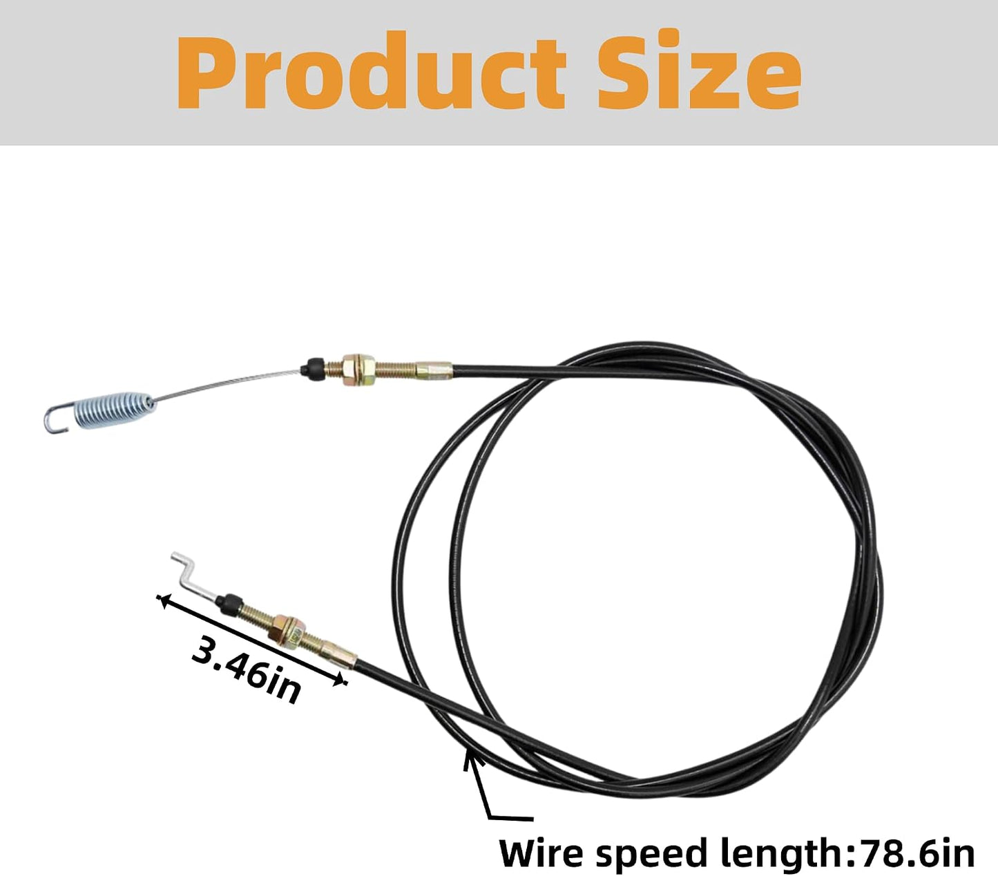 2 Cables Cambio Repuesto Chuck Wagon Trailmaster UTV