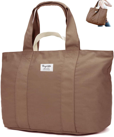 Bolso viaje algodón 50L para mujer resistente 22''