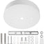 Kit toldo luz colgante 5.8pulg cubierta techo blanco
