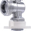 Válvula parada ángulo crimpado 1/2x3/4 pulg latón PEX 23064LF