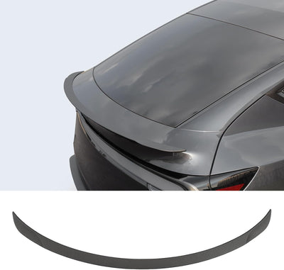 Alerón trasero Tesla Y 2025-2026 fibra carbono mate