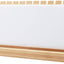 Soporte joyas bambú 4.9x9.8" blanco