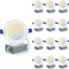 Pack 12 Luces LED Empotradas 4" 2700K-5000K