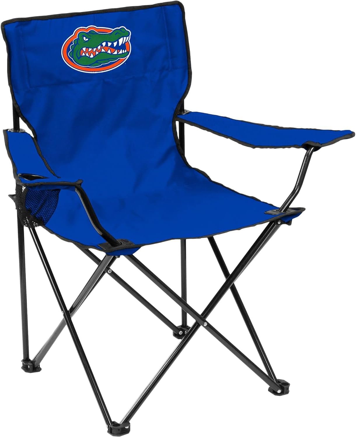 Silla plegable NCAA Quad con reposabrazos y portavasos