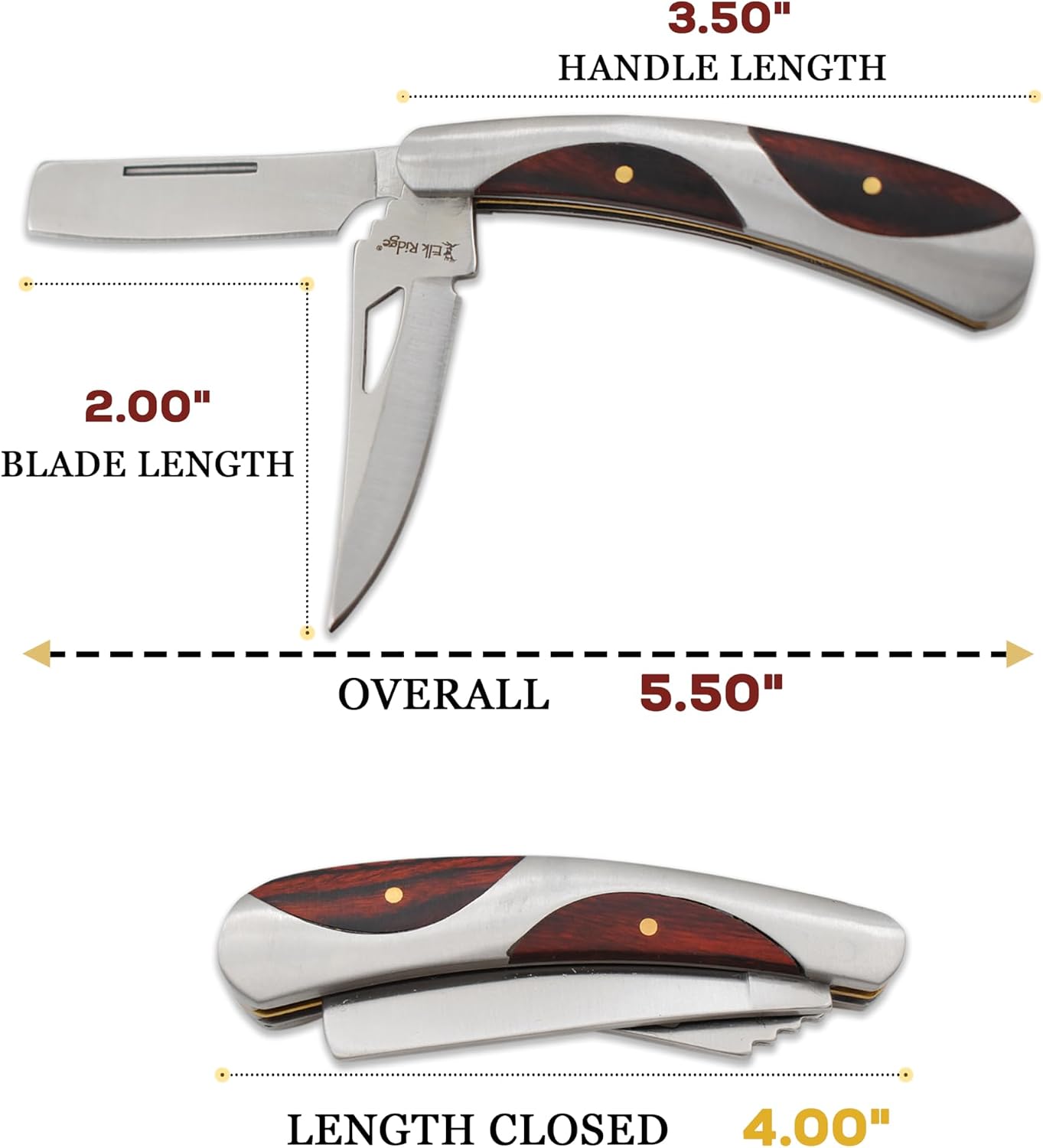 Cuchillo plegable manual Er-114