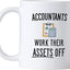 Taza café contable 11oz regalo para contador asesor