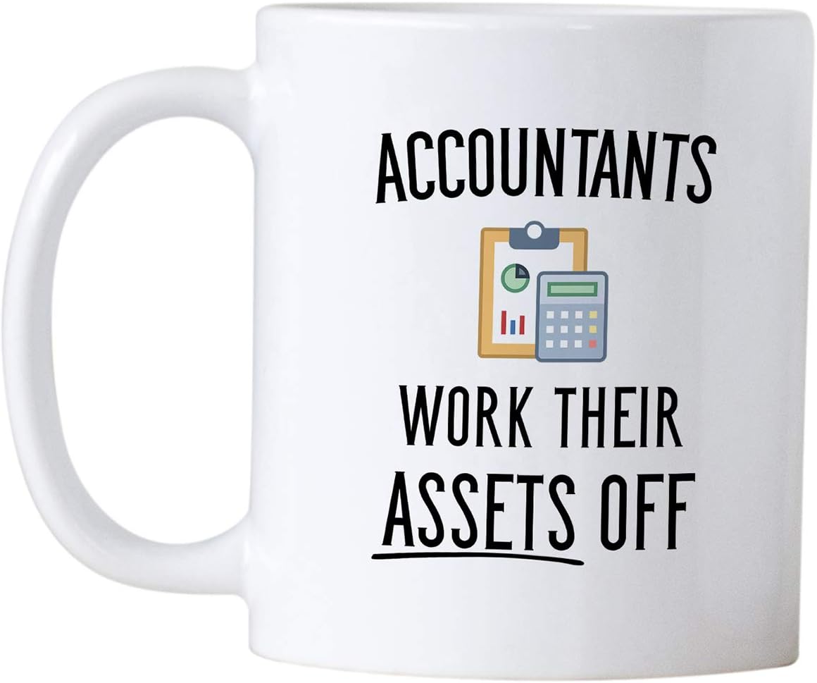 Taza café contable 11oz regalo para contador asesor