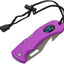 Cuchillo plegable titanio Scuba verde