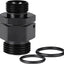 Adaptador acoplador aluminio negro 10AN a 12AN