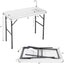 Mesa camping plegable con fregadero grifo acero