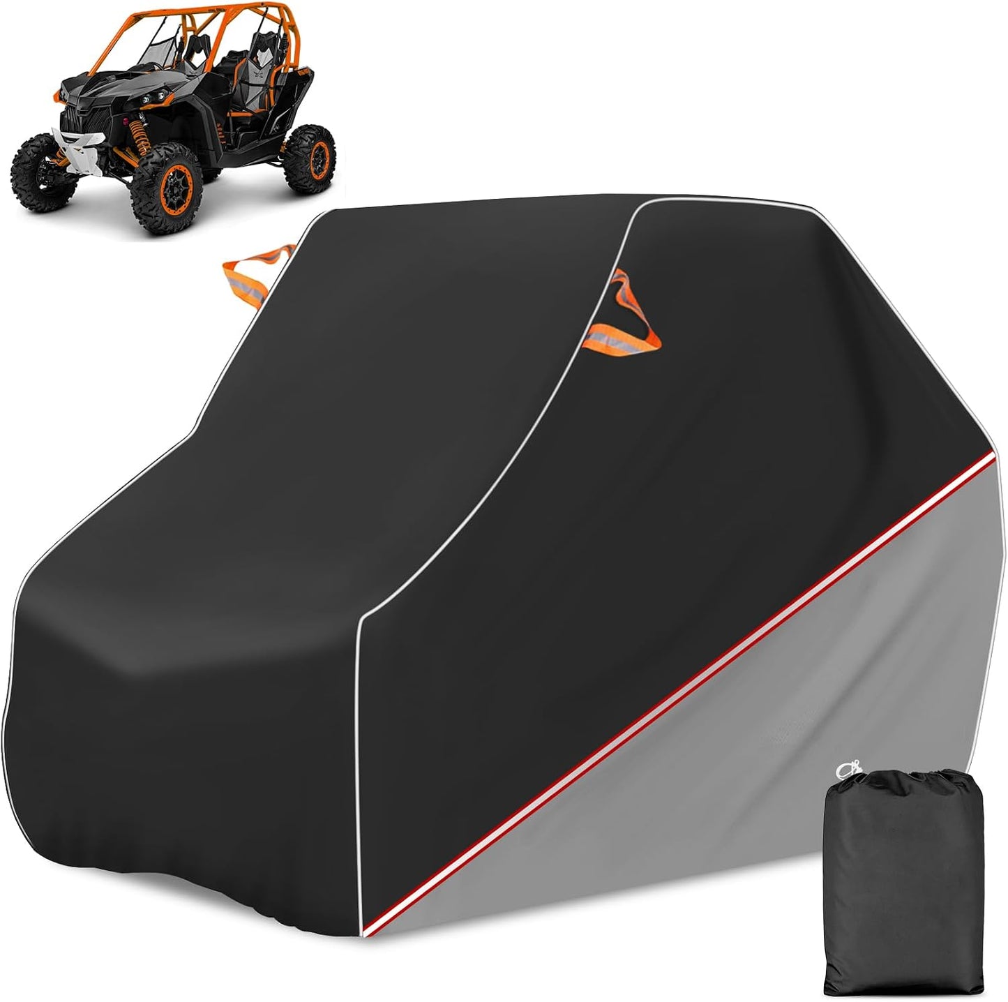 Funda UTV impermeable para exteriores 134x70x75"