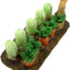 Decoración mini jardín para casa de muñecas