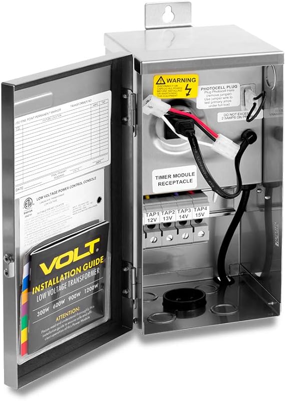 Transformador baja tensión 300w con temporizador y