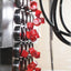 Tapón cónico plástico rojo pack 200