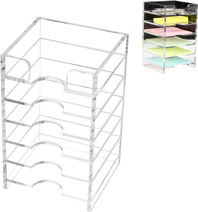 Soporte notas adhesivas 6 niveles ajustable oficina hogar