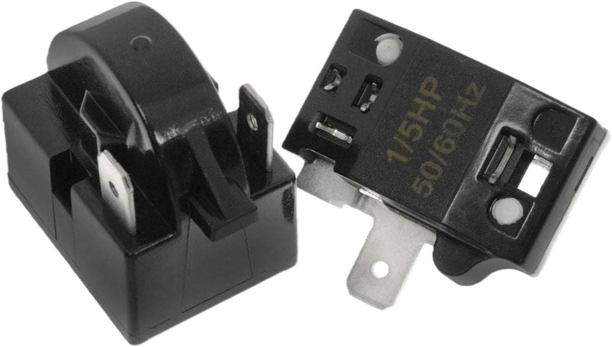 Relé arranque refrigerador protector sobrecarga 2PCS