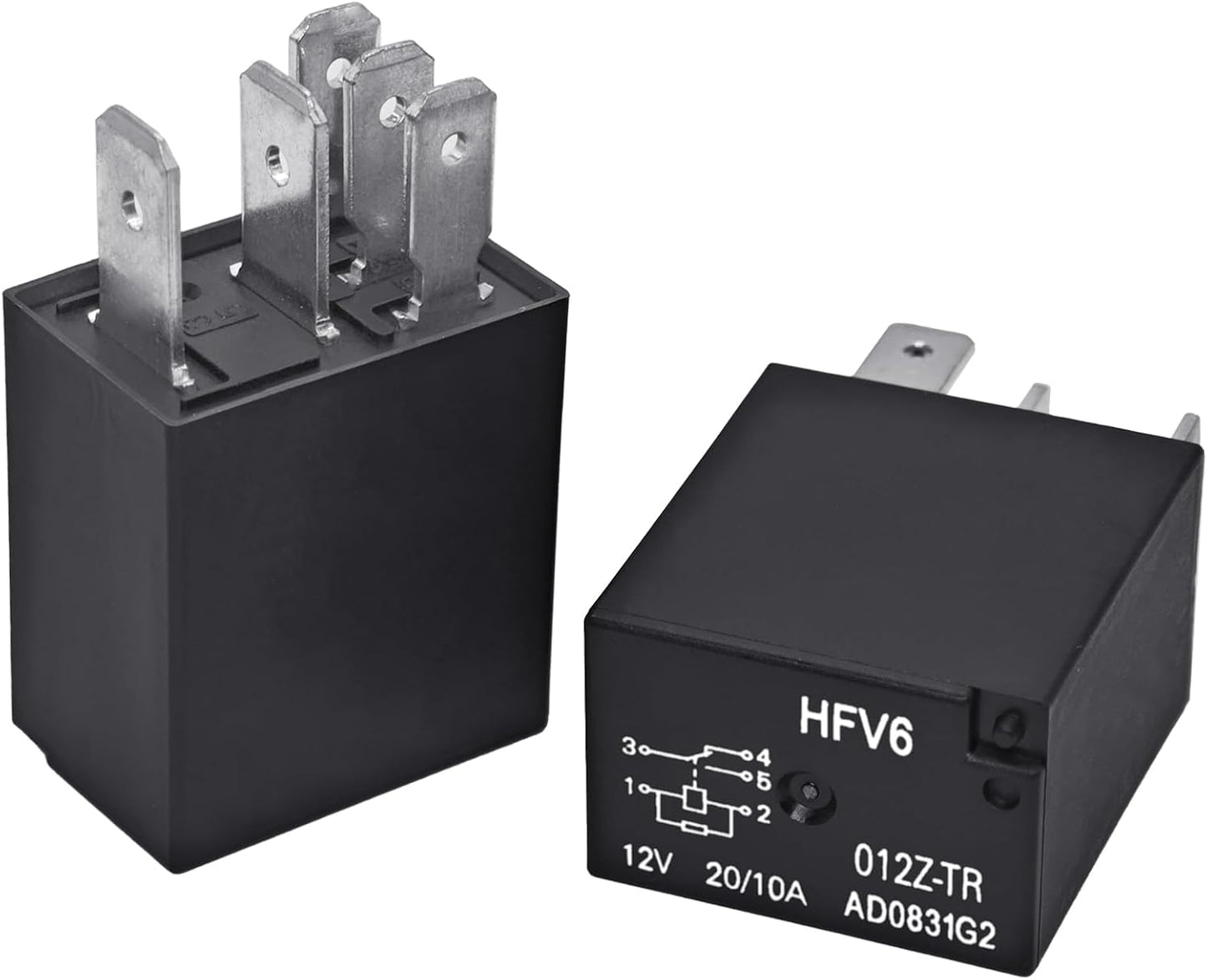 Relé potencia 12V 20A 5 pines comp 2