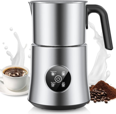 Espumador leche 4en1 acero inox jarra desmontable