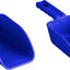 Cuchara plástico codificada sin BPA azul 16oz set 2