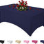 Mantel elastano azul marino 8ft ajustable para eventos