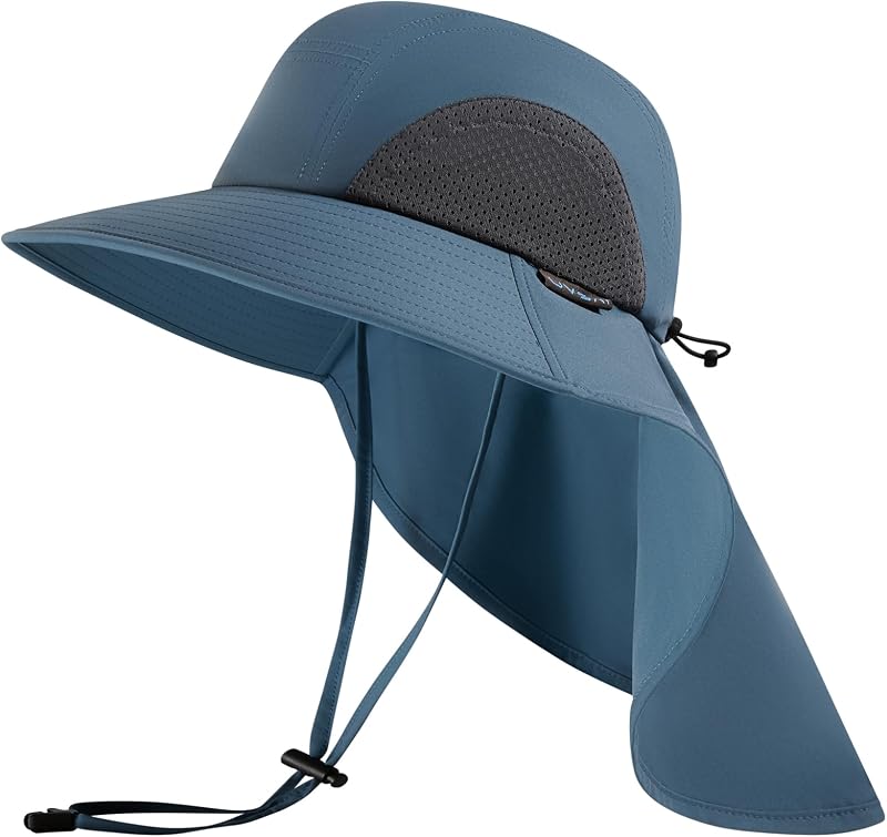 Sombrero sol plegable UPF 50 ala ancha hombre mujer