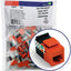 Conector QuickPort Cat 5E pack 25 naranja