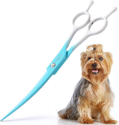 Tijeras para pelar perros acero inox 440C profesional