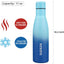 Botella agua aislada acero inox 17oz sin BPA